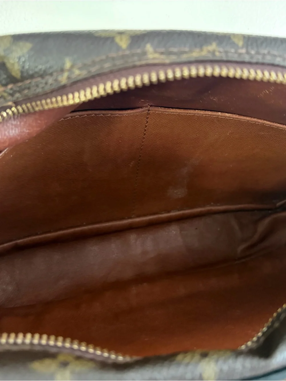 Louis Vuitton Brown & Black Monogram Messenger Bag